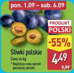 ALDI Śliwki polskie oferta