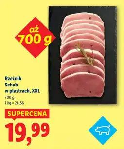 Lidl Rzeźnik Schab w plastrach, XXL oferta