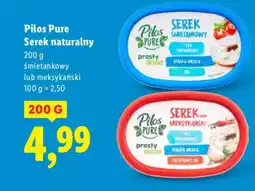 Lidl Pilos Pure Serek naturalny oferta