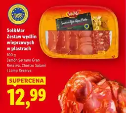 Lidl Sol&Mar Zestaw wędlin wieprzowych w plastrach oferta