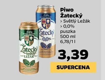 Netto Piwo Žatecký oferta