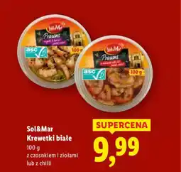 Lidl Sol&Mar Krewetki białe oferta