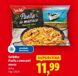 Lidl Sol&Mar Paella z owocami morza oferta