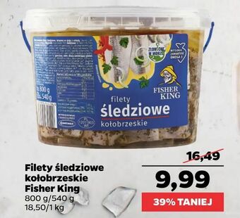 Netto Filety śledziowe kołobrzeskie Fisher King oferta