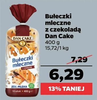 Netto Bułeczki mleczne z czekoladą Dan Cake oferta