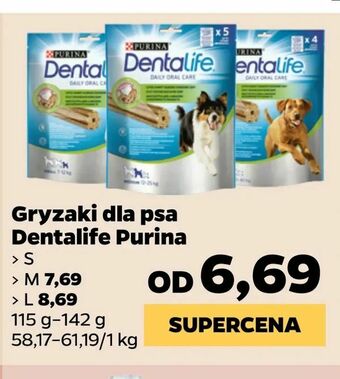 Netto Gryzaki dla psa Dentalife Purina oferta