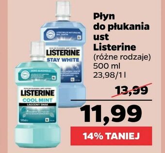 Netto Płyn do płukania ust Listerine oferta
