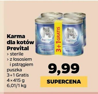 Netto Karma dla kotów Prevital oferta
