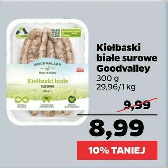 Netto Kiełbaski białe surowe Goodvalley oferta