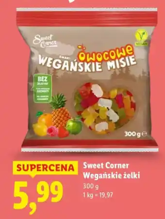 Lidl Sweet Corner Wegańskie żelki oferta