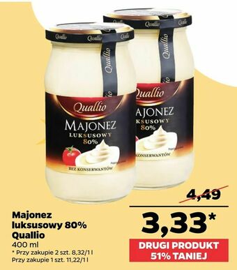Netto Majonez luksusowy 80% Quallio oferta