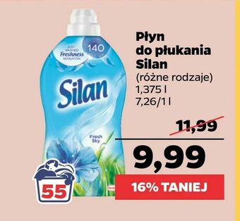 Netto Płyn do płukania Silan oferta