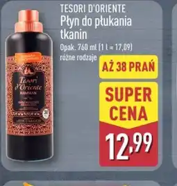 ALDI Tesori d'Oriente Płyn do płukania tkanin oferta