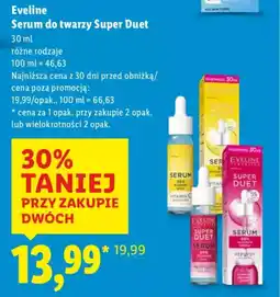 Lidl Eveline Serum do twarzy Super Duet oferta