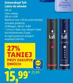 Lidl Schwarzkopf Taft Lakier do włosów oferta