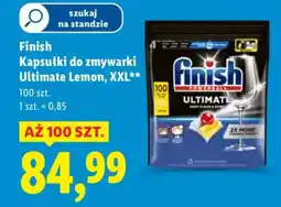 Lidl Finish Kapsułki do zmywarki Ultimate Lemon, XXL oferta