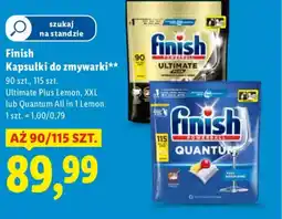 Lidl Finish Kapsułki do zmywarki oferta