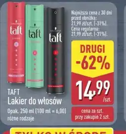 ALDI Lakier do włosów Taft oferta