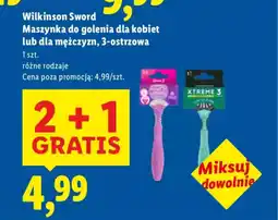 Lidl Wilkinson Sword Maszynka do golenia dla kobiet lub dla mężczyzn, 3-ostrzowa oferta