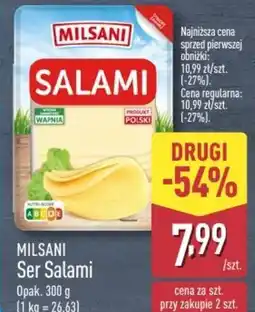 ALDI Milsani ser salami oferta