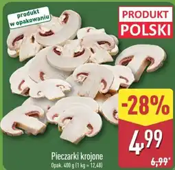 ALDI Pieczarki krojone oferta