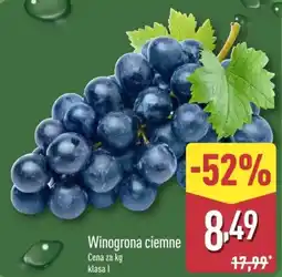 ALDI Winogrona ciemne oferta