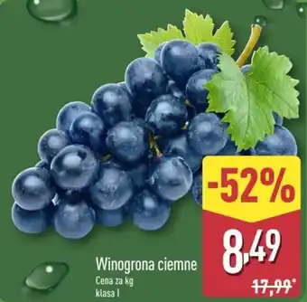 ALDI Winogrona ciemne oferta