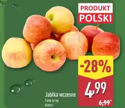 ALDI Jabłka wczesne oferta