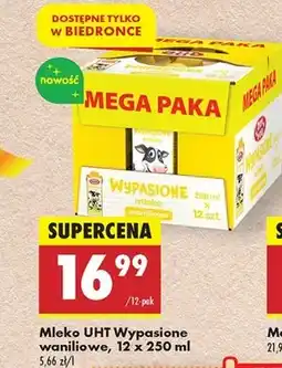 Biedronka Mleko oferta