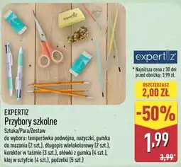 ALDI Przybory szkolne Expertiz oferta