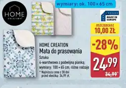 ALDI Mata do prasowania Home Creation oferta