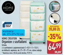 ALDI Organizer z szufladami Home Creation oferta