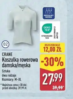 ALDI Koszulka rowerowa damska/męska Crane oferta