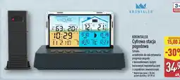 ALDI Cyfrowa stacja pogodowa Krontaler oferta
