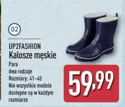 ALDI Kalosze męskie UP2FASHION oferta