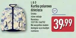 ALDI Kurtka polarowa dziecięca L&D oferta