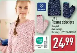 ALDI Piżama dziecięca L&D oferta