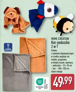ALDI Koc-poduszka Home Creation oferta