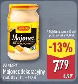 ALDI Majonez dekoracyjny Winiary oferta