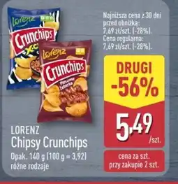 ALDI Chipsy Crunchips Lorenz oferta