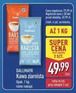 ALDI Kawa ziarnista Dallmayr oferta