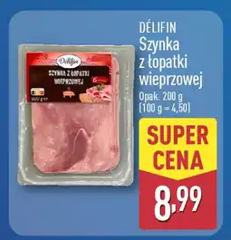ALDI Délifin szynka z łopatki wieprzowej oferta