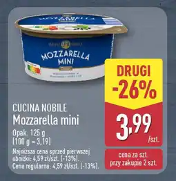 ALDI Cucina nobile mozzarella mini oferta