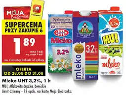 Biedronka Mleko UHT 3,2% oferta