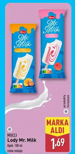 ALDI Mucci lody mr. milk oferta