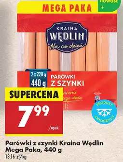 Biedronka Parówki z szynki Kraina Wędlin oferta