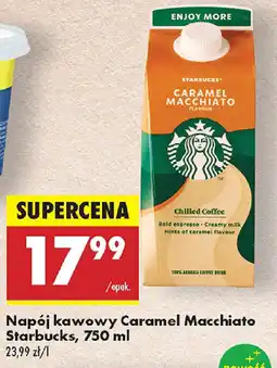 Biedronka Napój kawowy Caramel Macchiato Starbucks oferta