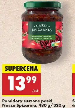 Biedronka Pomidory suszone paski Nasza Spiżarnia oferta