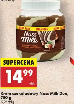 Biedronka Krem czekoladowy Nuss Milk Duo oferta