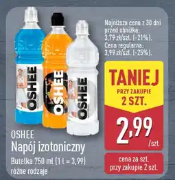 ALDI Oshee napój izotoniczny oferta